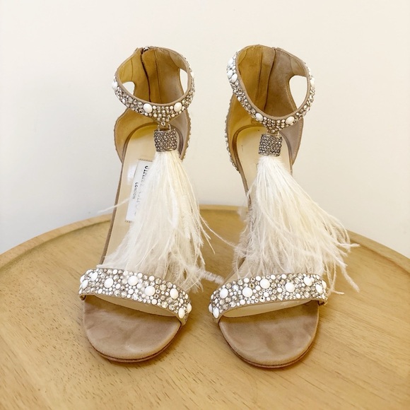 Jimmy Choo Viola 110 Crystal Heels - Picture 5 of 10